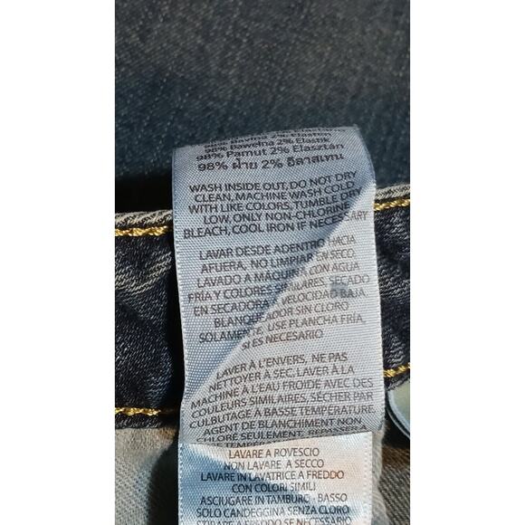 Michael Kors Women's Blue Mid-Rise Skinny Jeans Size 8 - Picture 7 of 14